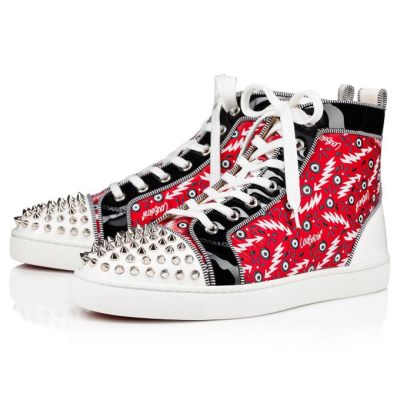 Zapatillas Lou Spikes Orlato Christian Louboutin Hombre - Rojos - 3195322B380